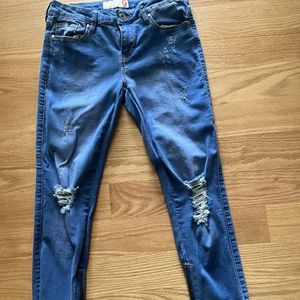 Cropped Skinny Jeans
